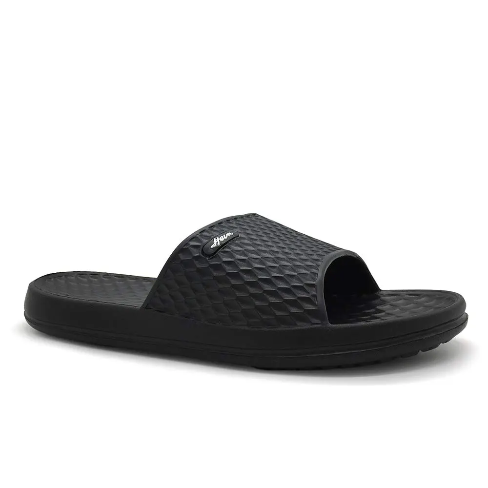 FUNKYMONKEY Men's Shower Slides, Lightweight EVA Slippers, Black, 10 | Open Toe, Non Slip, Casual Comfort - view 5