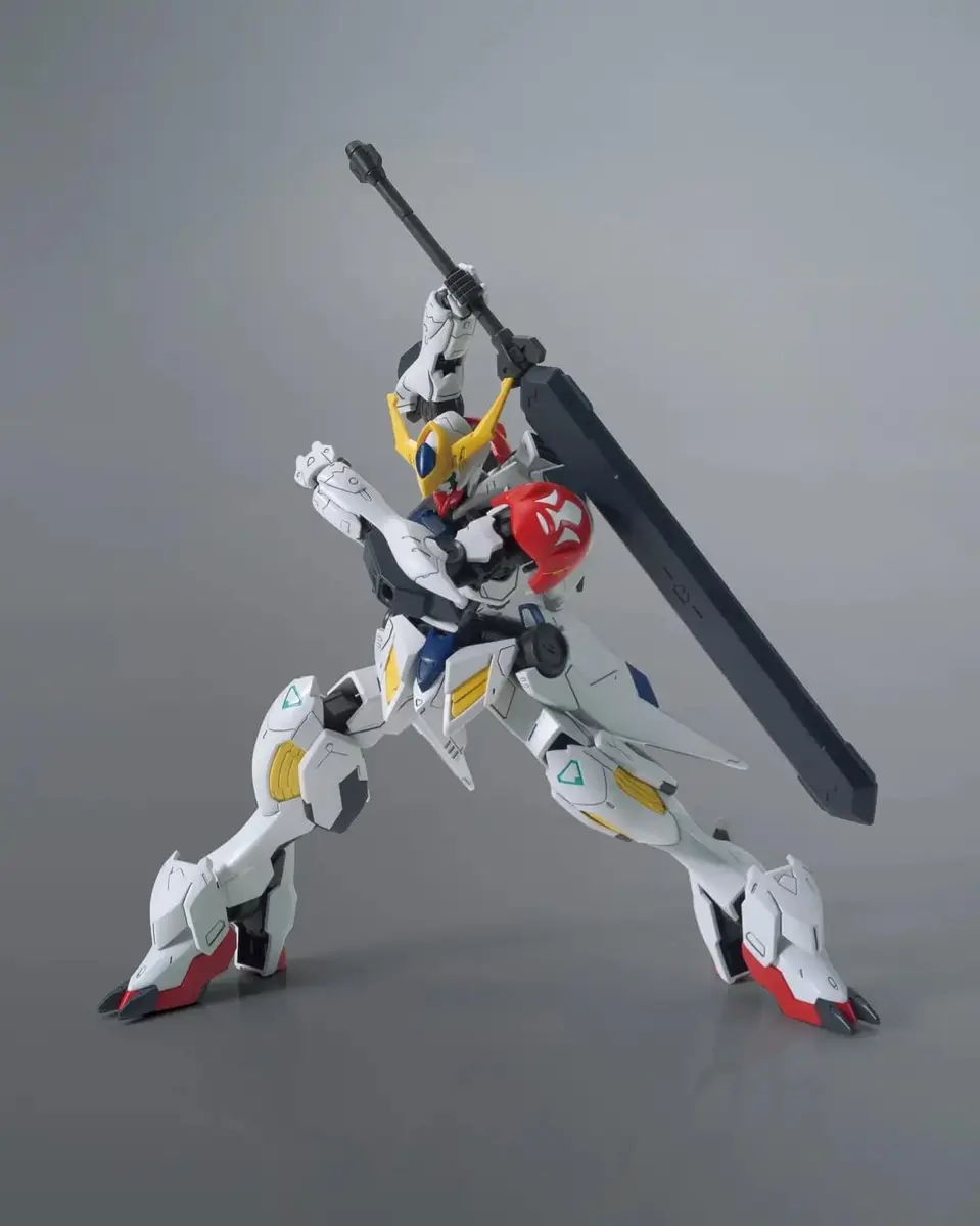 Bandai Hobby Gundam IBO #21 Gundam Barbatos Lupus HG 1/144 Model Kit | No Glue, Easy Color, High Quality (125mm) - view 3