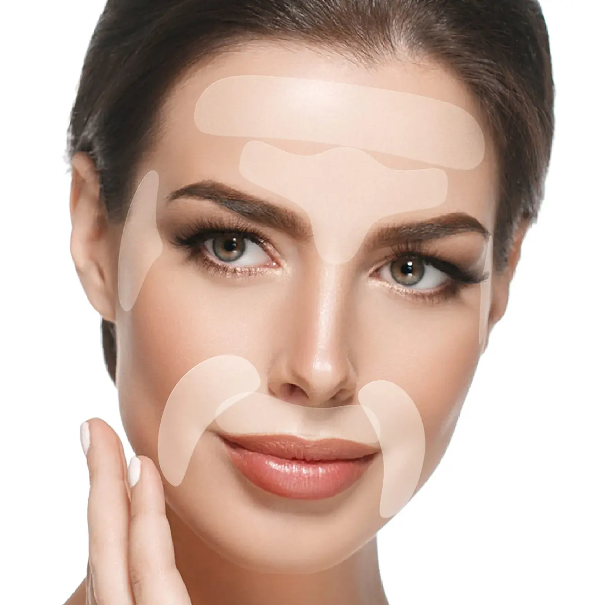 BLUMBODY Wrinkle Patches for Face, Forehead, Smile Lines & Eyes 165 pcs | Reusable Silicone Anti-Wrinkle Patches - main product image