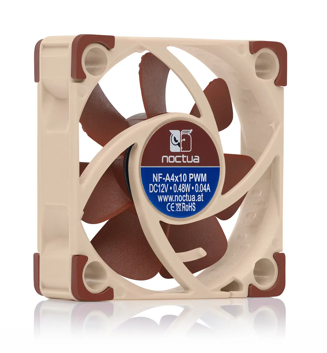Noctua NF-A4x10 PWM Fan 40x40x10mm | High-Performance Quiet Cooling 5000 RPM 4-Pin PWM - view 2