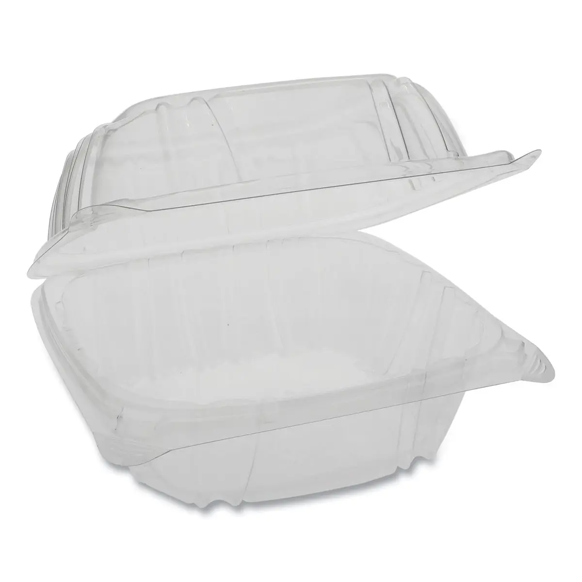 PACTIV Food Storage Container 6" | Airtight Plastic Box with Hinged Lid (13 in x 19 in x 26 in) - main product image