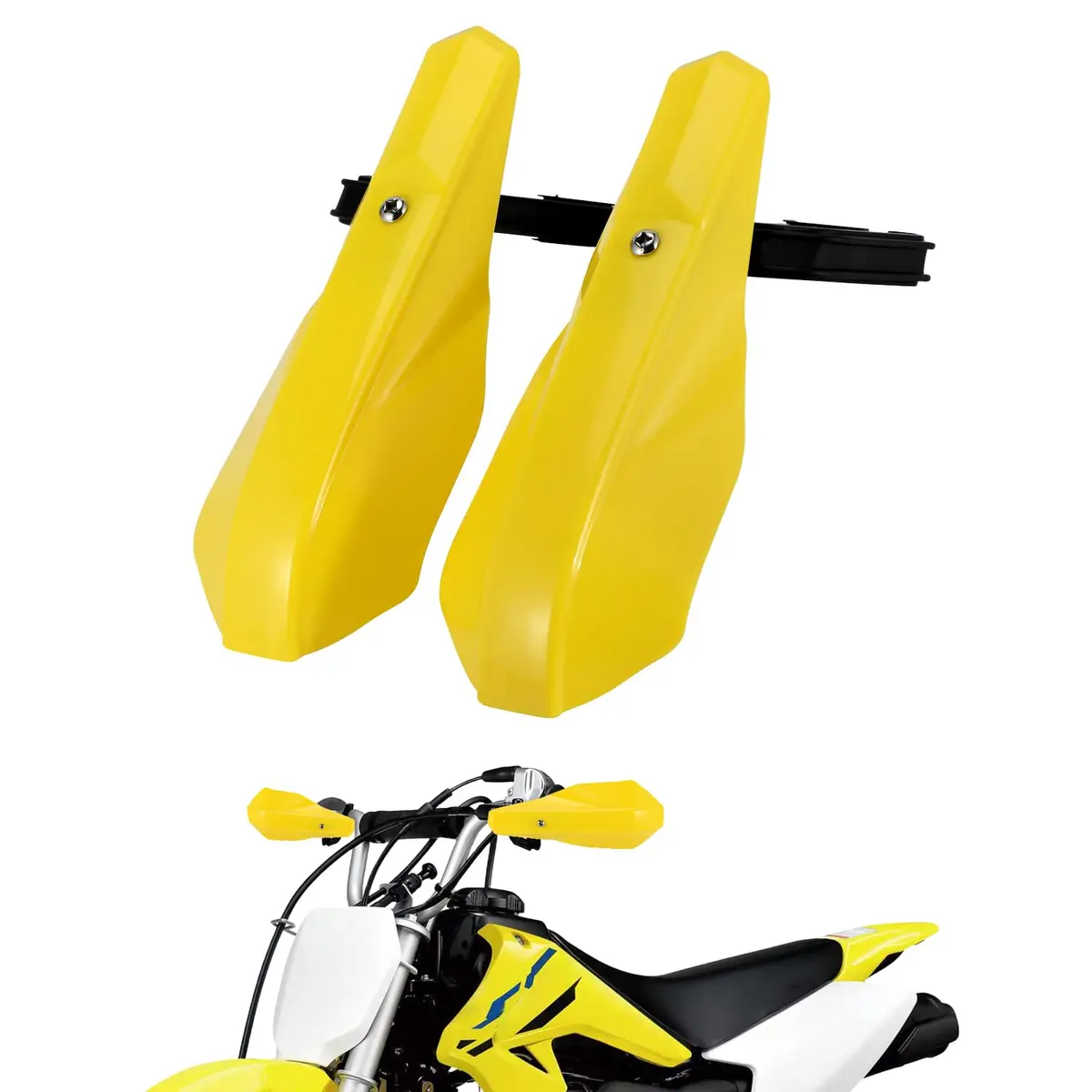AnXin Dirt Bike Hand Guards 7/8" 1 1/8" | Universal Fit for DRZ125 DRZ50 | Protect Hands & Reduce Fatigue - main product image