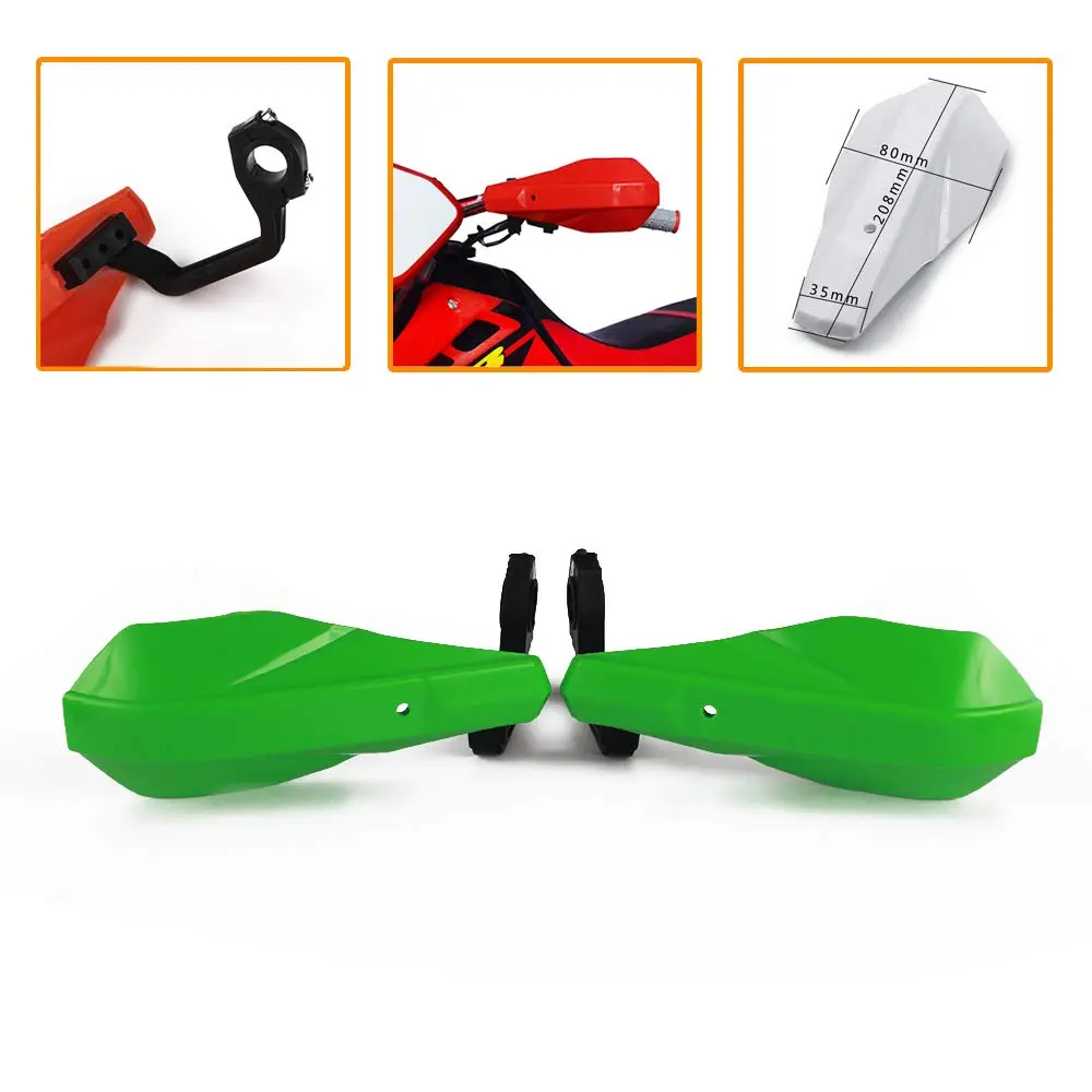 AnXin Motorcycle Handguards 7/8" and 1 1/8" | Handlebar Protection for Dirt Bikes & ATV (70-120 chars) - view 2