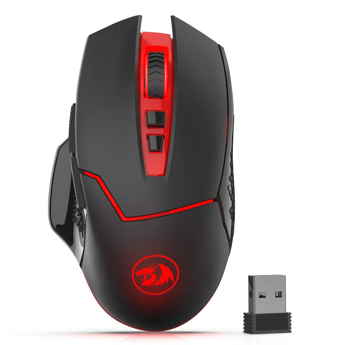 Redragon M690-1 Wireless Optical Gaming Mouse 2400 DPI Remapping Keys | 5 DPI Levels, 8 Buttons, 2.4G Wireless - main product image