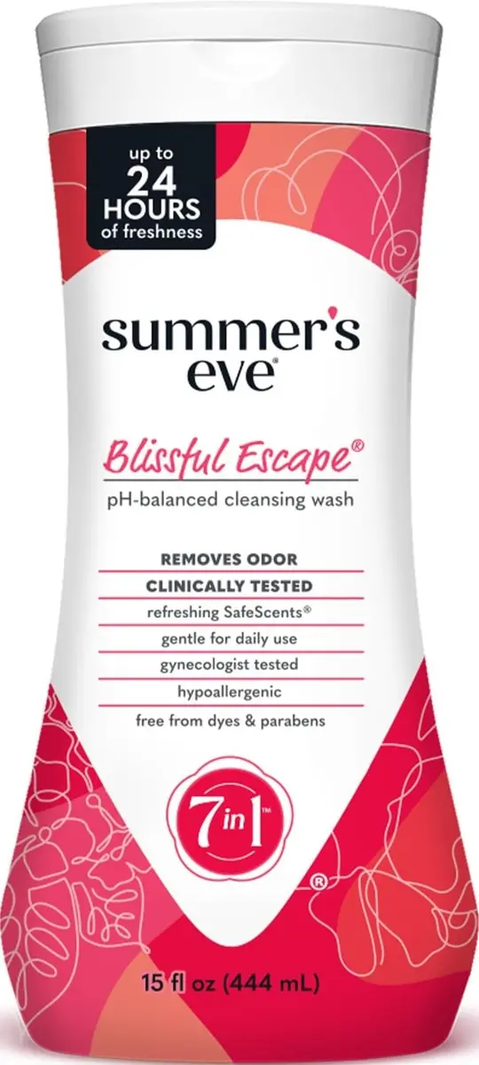 Summer's Eve Blissful Escape Daily Feminine Wash 444ml (15 Fl Oz) | pH-Balanced Odor Protection - main product image