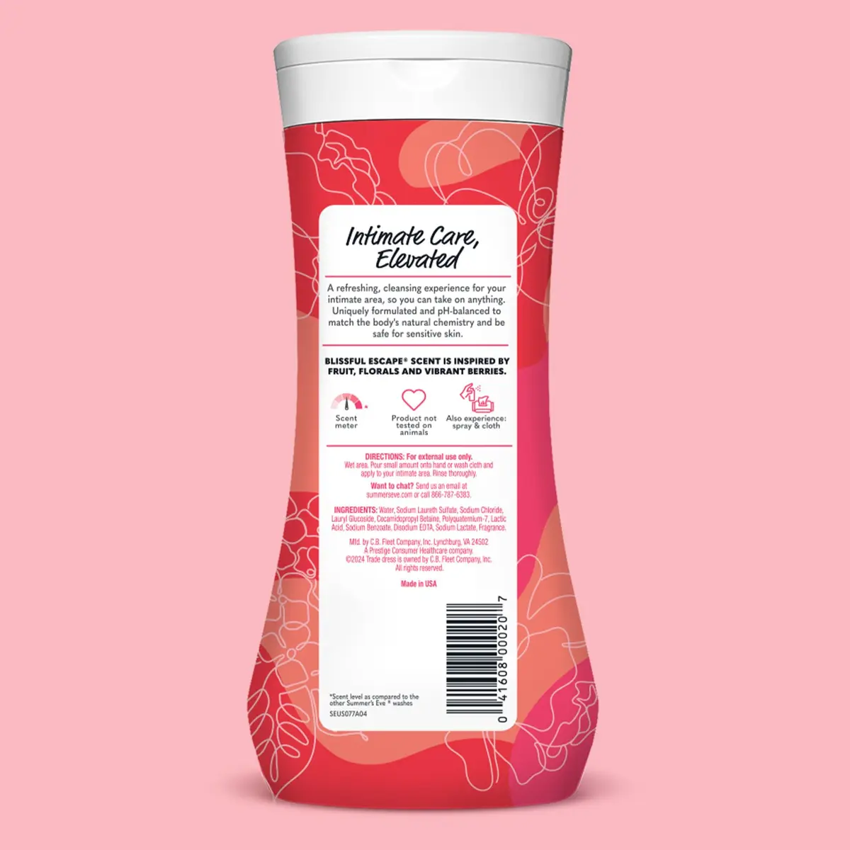 Summer's Eve Blissful Escape Daily Feminine Wash 444ml (15 Fl Oz) | pH-Balanced Odor Protection - view 7
