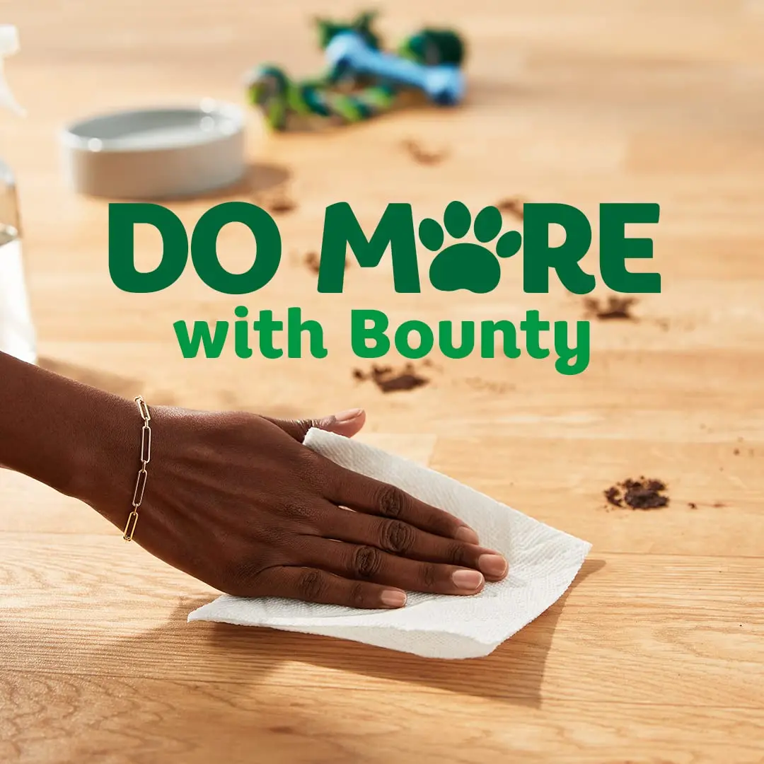 Bounty Select-A-Size Paper Towels White 2 Double Plus Rolls (226 Sheets Per Roll) | 2X More Absorbent & Strong When Wet - view 7