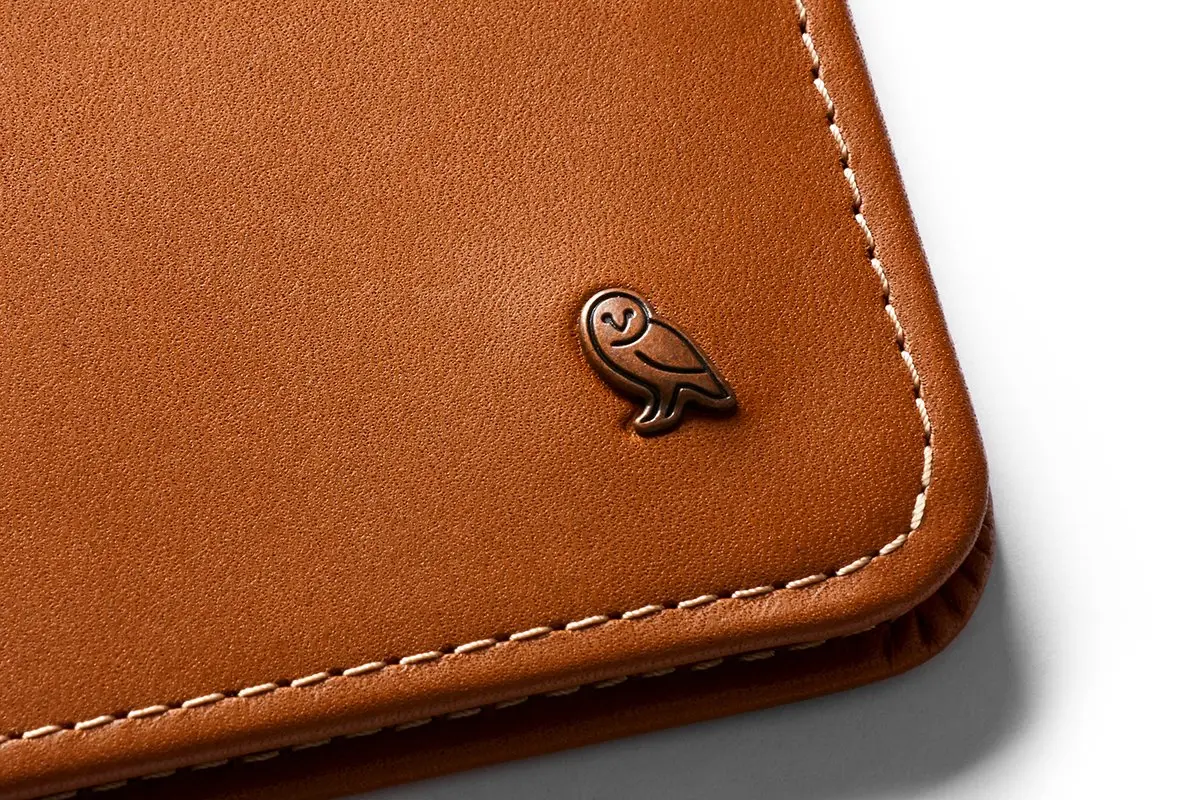 Bellroy Hide & Seek Wallet (Caramel) | Slim Leather Bifold with RFID Protection - view 4