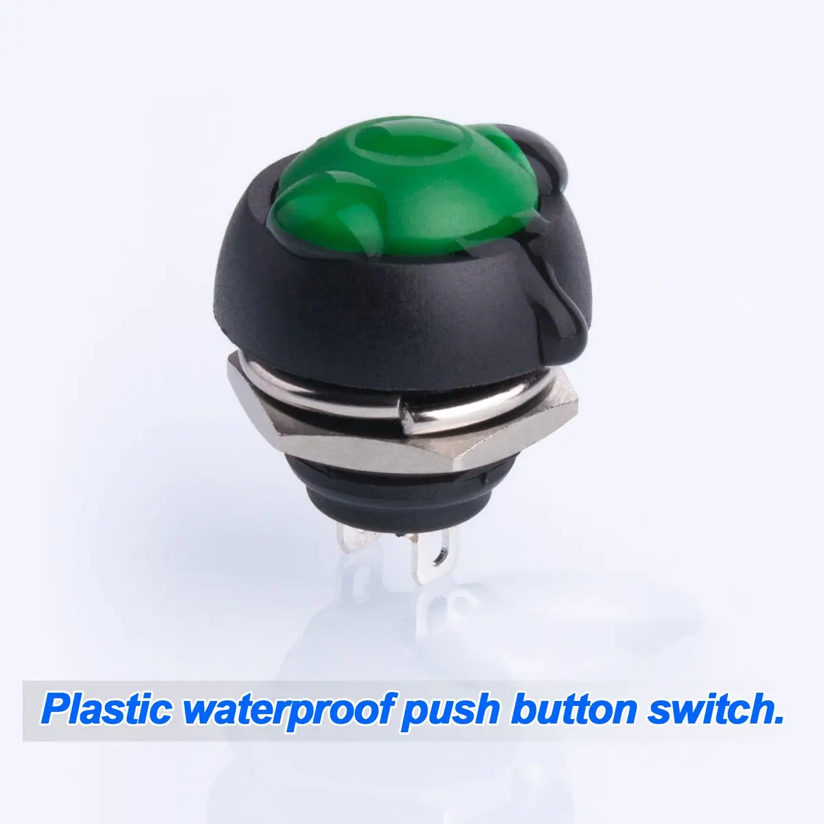 Awpeye 15PCS 12mm Waterproof Momentary Push Button Switch, 5 Colors | 3A 200V AC-OFF-ON - view 5