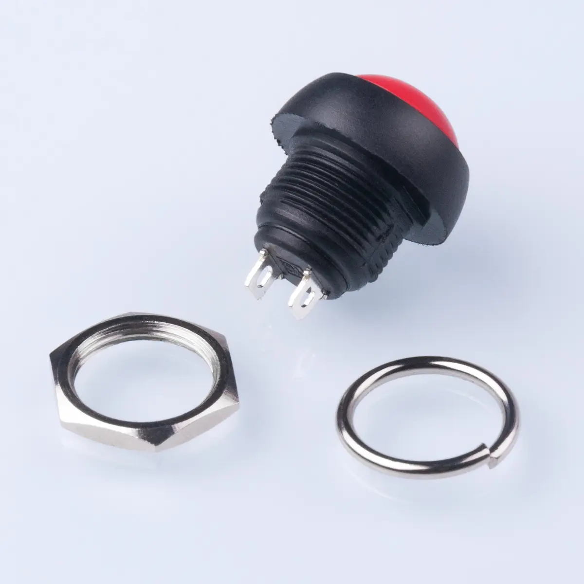Awpeye 15PCS 12mm Waterproof Momentary Push Button Switch, 5 Colors | 3A 200V AC-OFF-ON - view 3