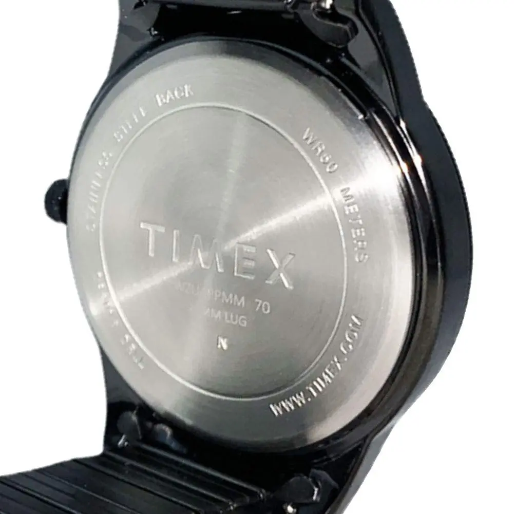 Timex Tribute Men's Collegiate Acclaim 42mm Watch – LSU Tigers with Black Stainless Steel Expansion Band - view 5