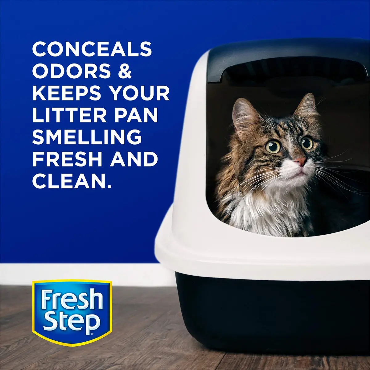 Fresh Step Cat Litter Crystals Deodorizer 425g (15 oz) | Controls Litter Box Odors with Fresh Scent - view 5