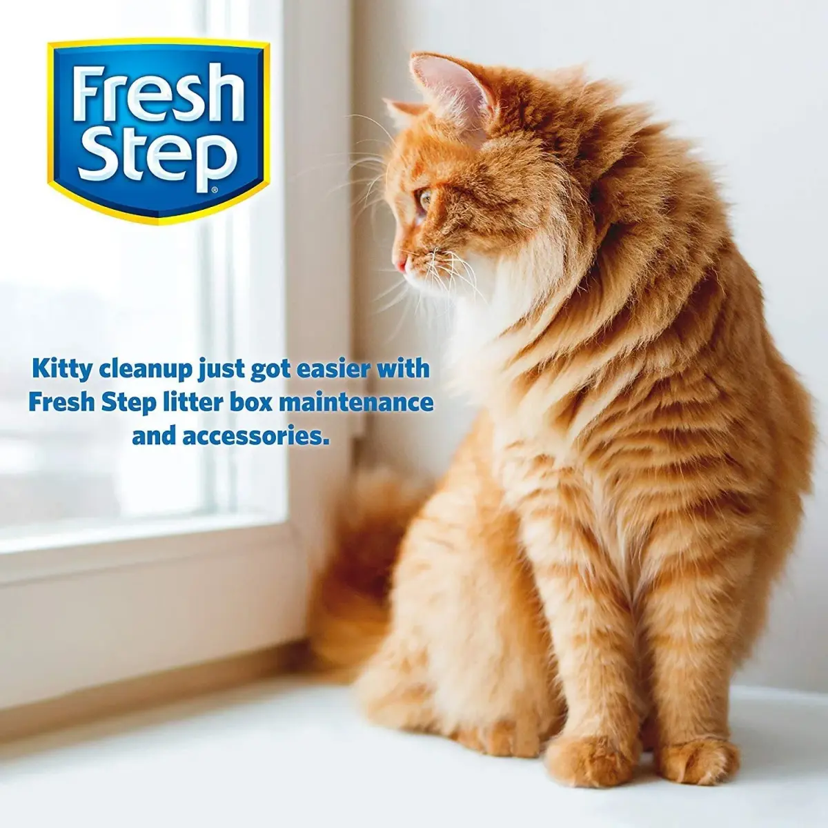 Fresh Step Cat Litter Crystals Deodorizer 425g (15 oz) | Controls Litter Box Odors with Fresh Scent - view 8