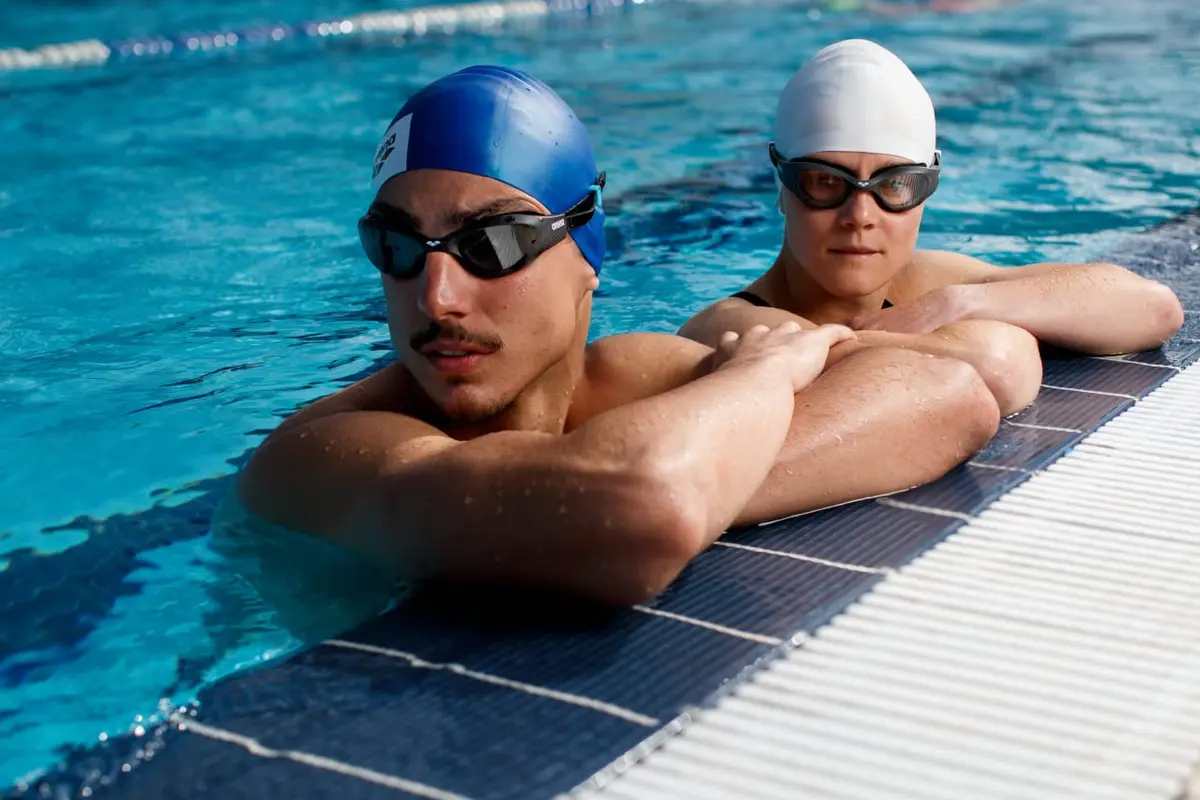 ARENA Unisex The One Swim Goggles Light Blue/White/Blue | Orbit-Proof Seals & Anti-Fog Fit (102 words) - view 6
