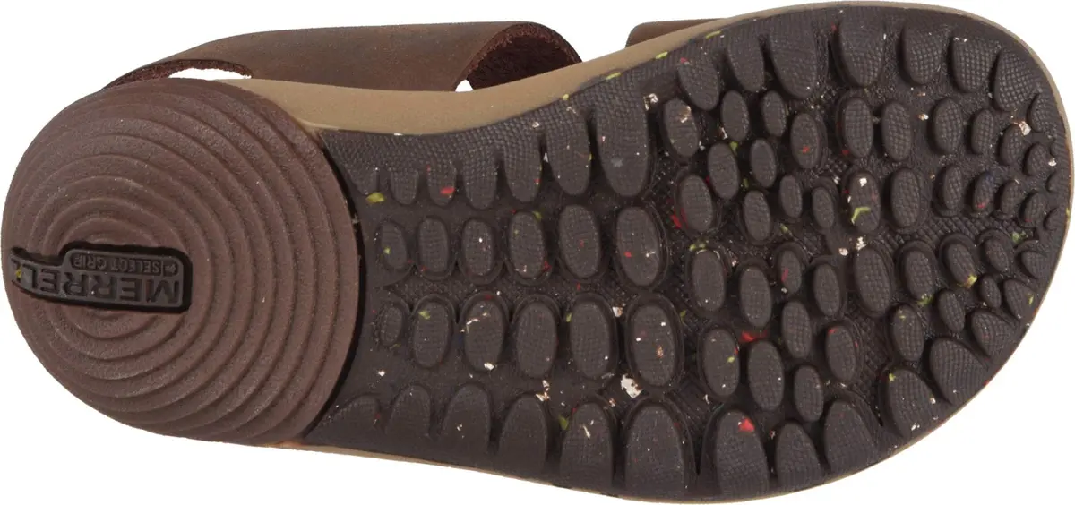 Merrell Bare Steps Sandal Brown 8.5 Wide | All-Terrain Support for Kids - view 3