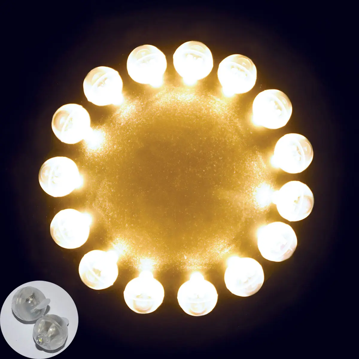 Neo LOONS 100pcs Warm White LED Balloon Lights | Long Standby Time for Party & Wedding Decor - view 5