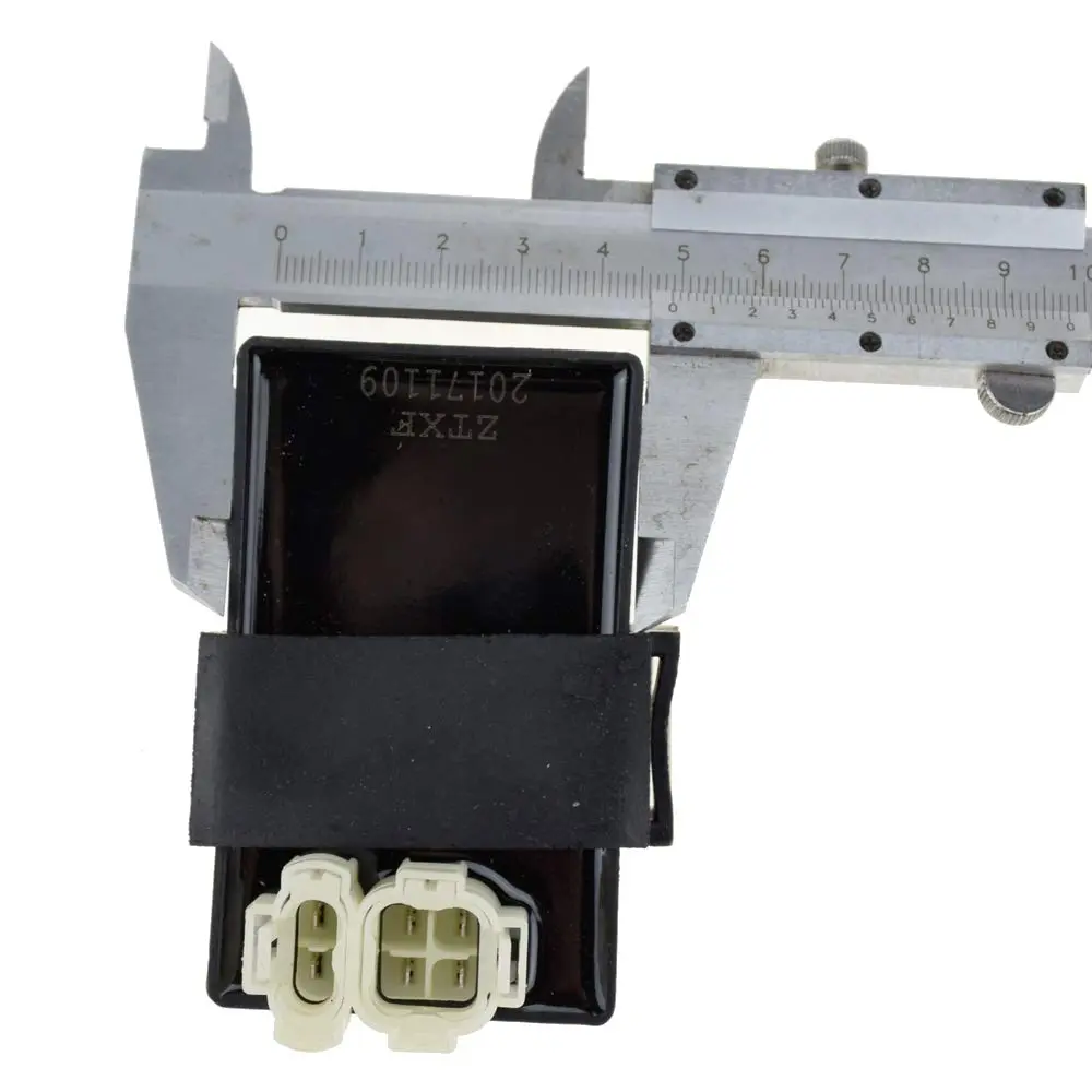 HIAORS 6 Pin DC CDI Box for GY6 125cc 150cc 200cc 250cc Roketa Taotao Jonway Eton Scooters (75mm x 42mm) - view 3