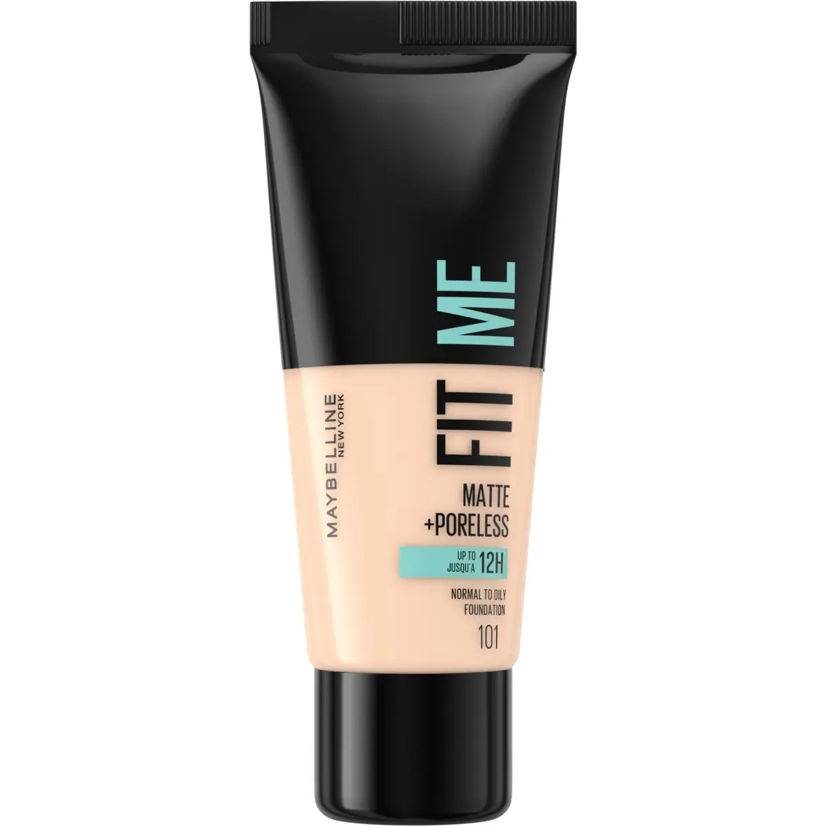 Maybelline Fit Me 101 True Ivory Matte + Poreless Liquid Foundation, 1 Fl Oz - view 3