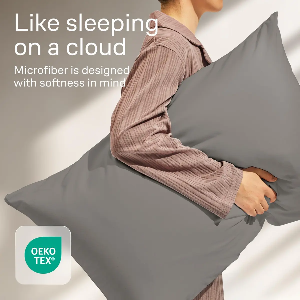Niagara Sleep Solution Ultra Soft Zippered Pillow Protectors Queen Set of 4 | Breathable Microfiber, Dust & Stain Protection - view 4