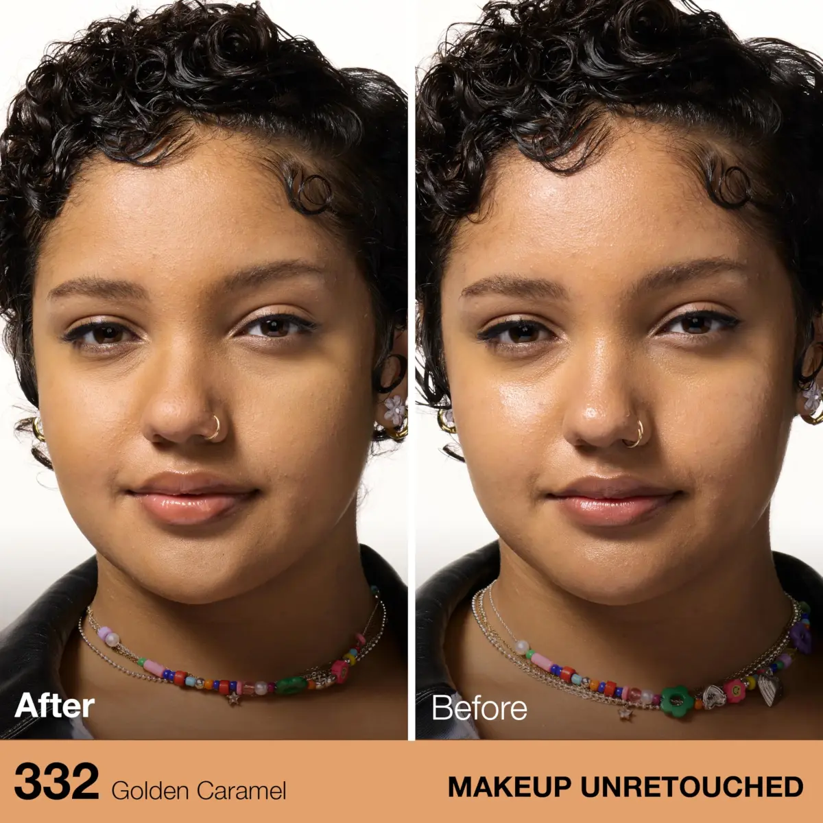 Maybelline Fit Me Matte + Poreless Pressed Powder Makeup, Golden Caramel 332, 8g - Controls Shine for Oily Skin - view 3