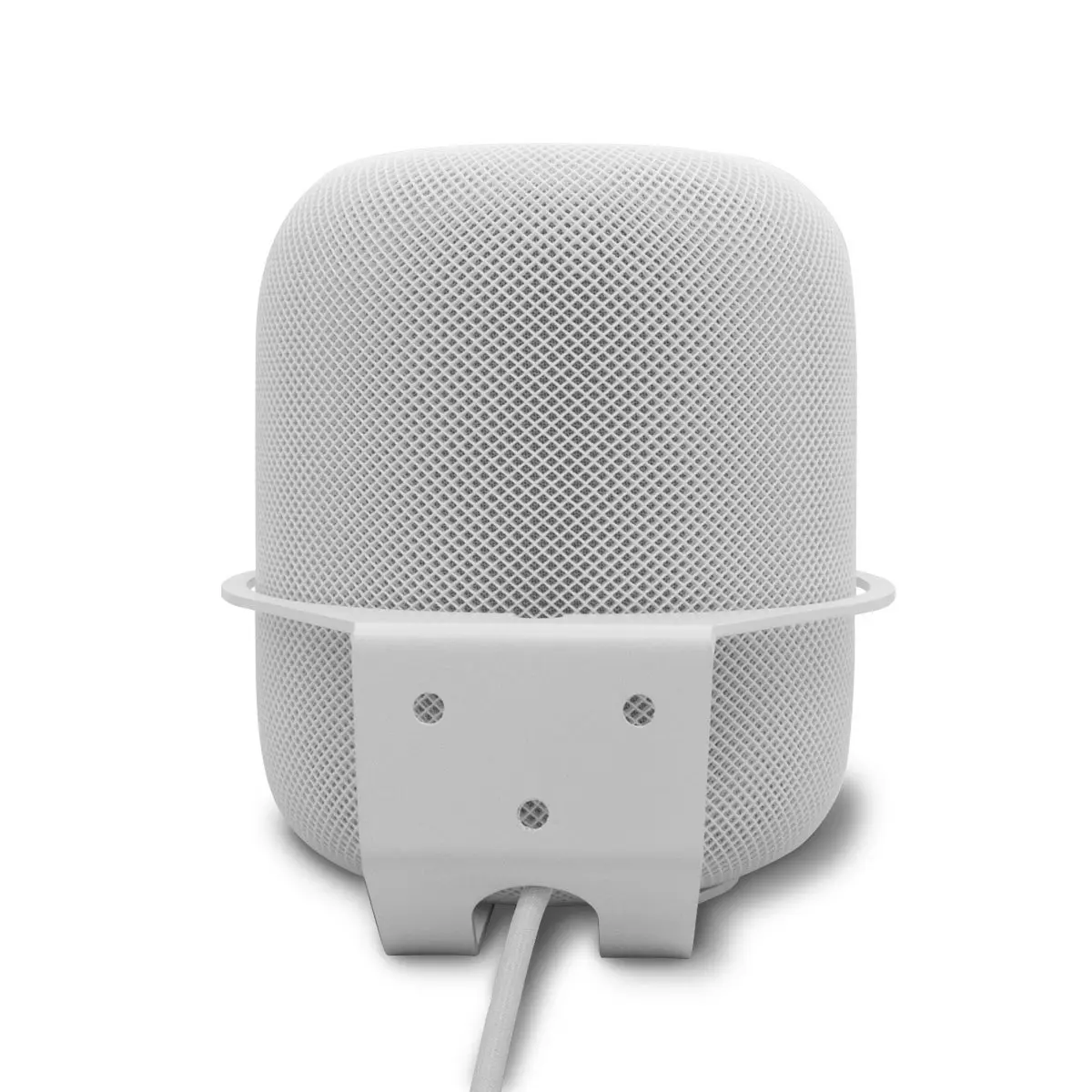 ALLICAVER White Metal Wall Mount Compatible with Apple HomePod 2nd Gen | Heavy Gauge Steel, Easy Install - view 2