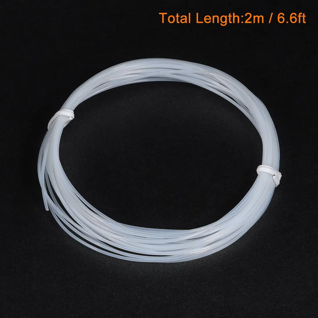 uxcell PTFE Tubing 0.6mm ID x 1mm OD x 6.6ft | High Temp Corrosion Resistant - view 2