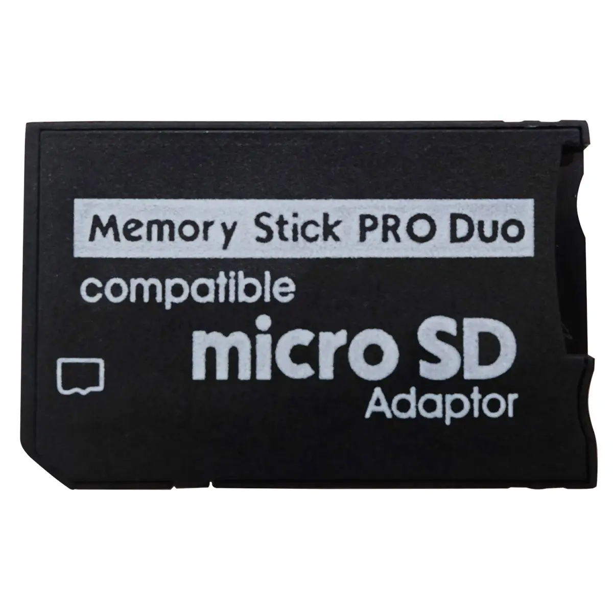 Funturbo Micro SD to Memory Stick PRO Duo Adapter for PSP, Camera, Handycam | Supports up to 128GB Cards - view 2