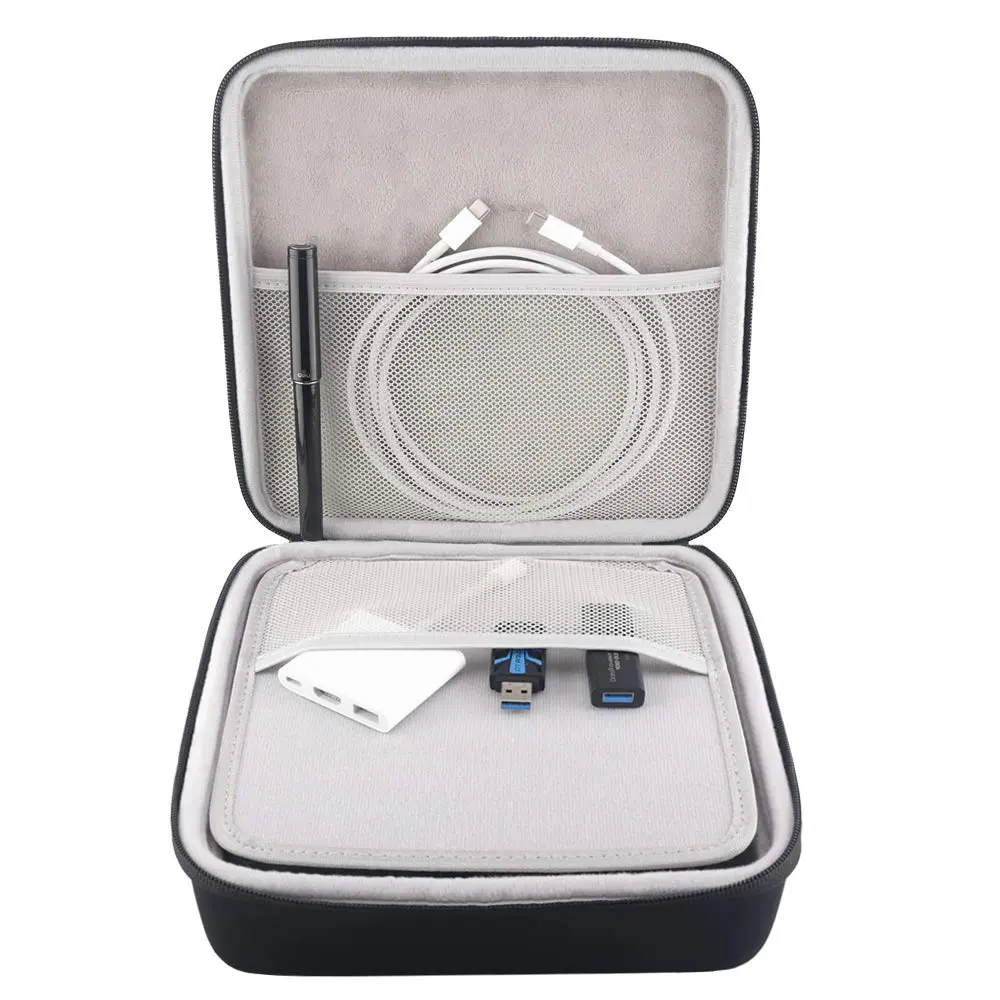 BOVKE Hard Drive Case for Seagate Backup Plus Hub 3.5 Inch HDD | Shockproof EVA Carrying Case with Lanyard - view 2
