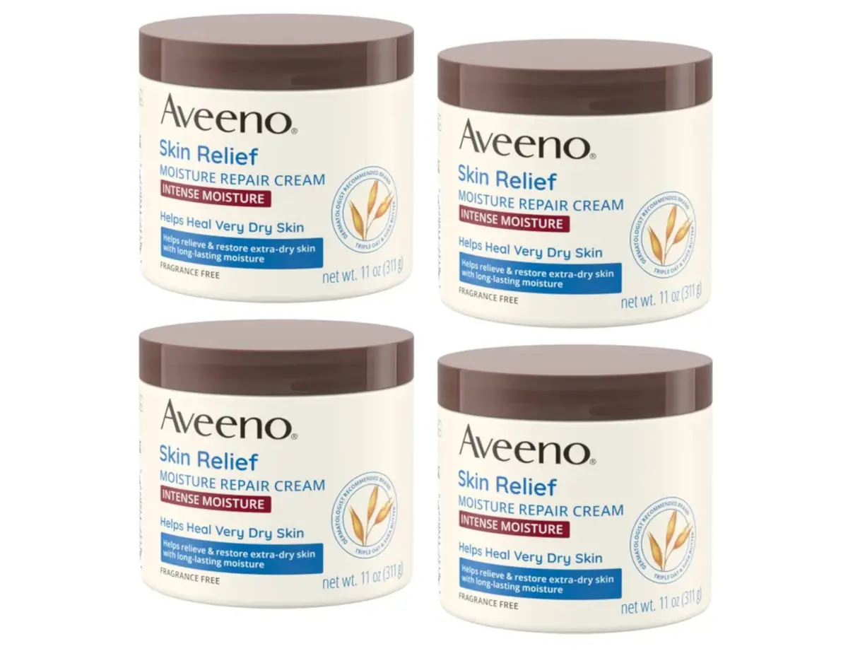 Aveeno Skin Relief Intense Moisture Repair Cream Value Pack | 444 ml (15.54 Fl Oz) - main product image