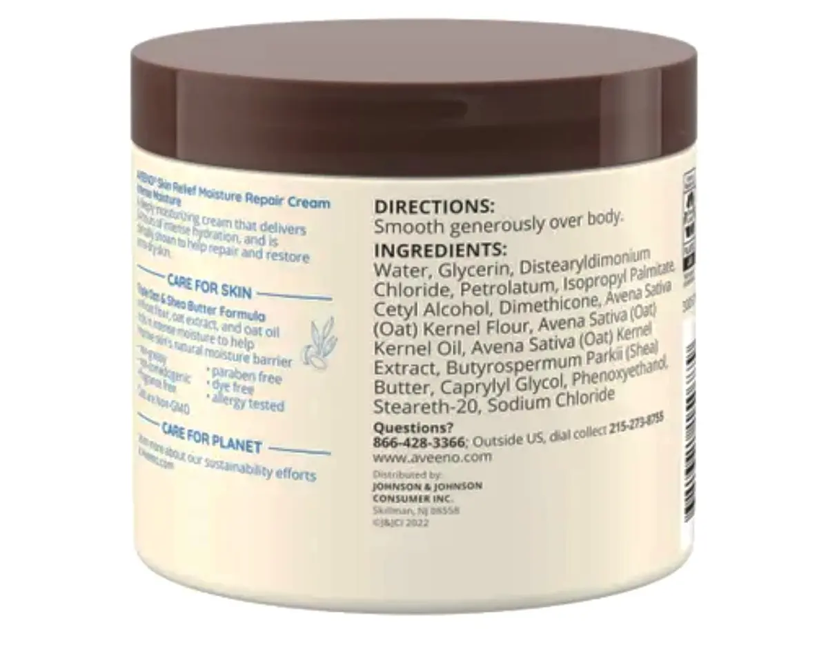 Aveeno Skin Relief Intense Moisture Repair Cream Value Pack | 444 ml (15.54 Fl Oz) - view 3