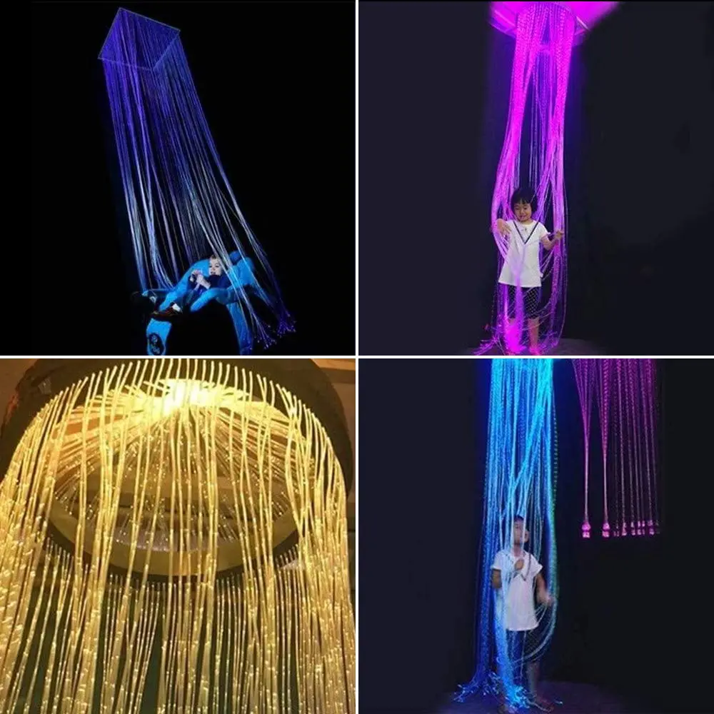 AMKI RGBW Fiber Optic Curtain Light Kit 2m (6.5ft) | Smart App & Bluetooth Control for Windows & Sensory Rooms - view 7