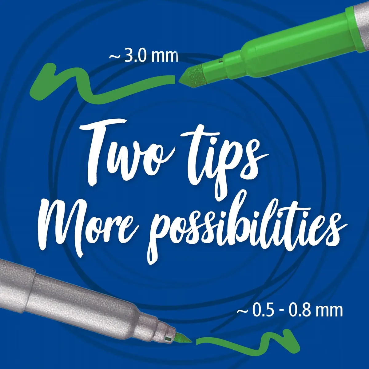 STAEDTLER 3200 TB72 Design Journey Double-Ended Fibre-Tip Pens with Two Nibs - Narrow and Wide, Pack of 72 | Versatile Creative Tool - view 5