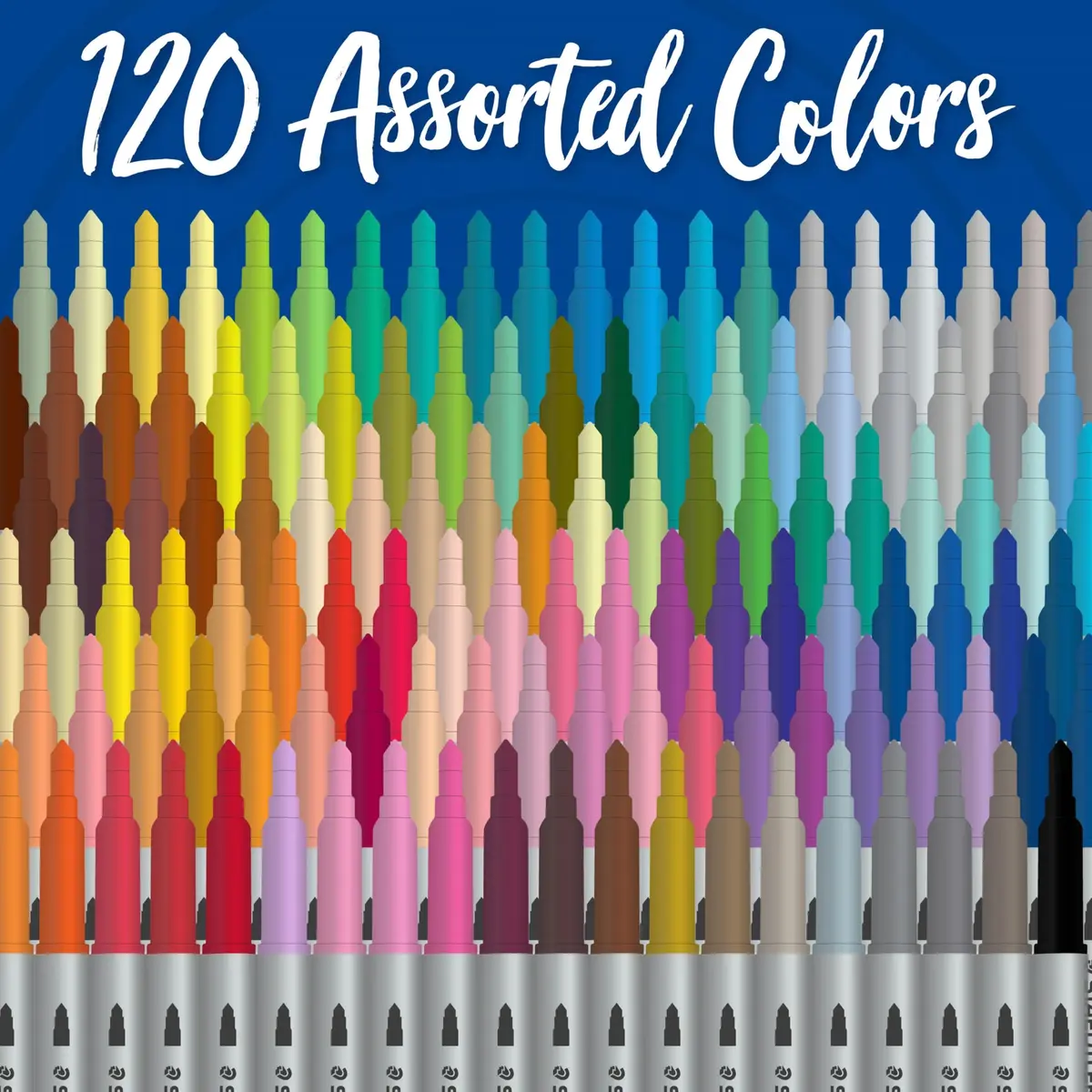 STAEDTLER 3200 TB72 Design Journey Double-Ended Fibre-Tip Pens with Two Nibs - Narrow and Wide, Pack of 72 | Versatile Creative Tool - view 8