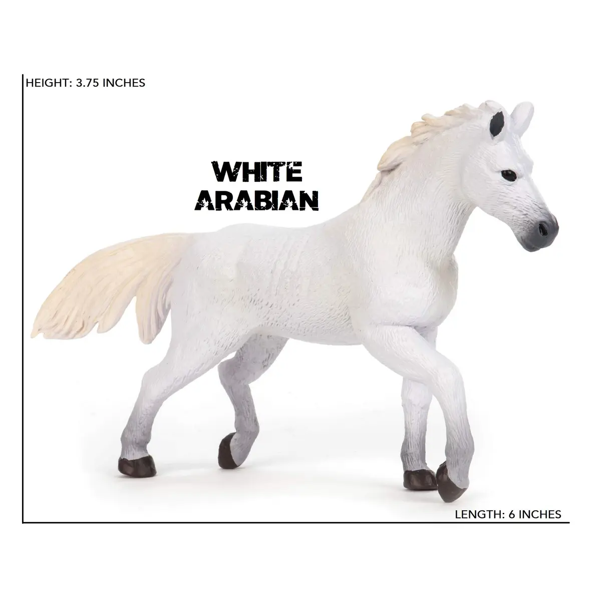 Terra by Battat Horse Toys, 6 Realistic Plastic Animal Figures, 6-Piece Set | ASTM-Tested Educational Toy - view 7