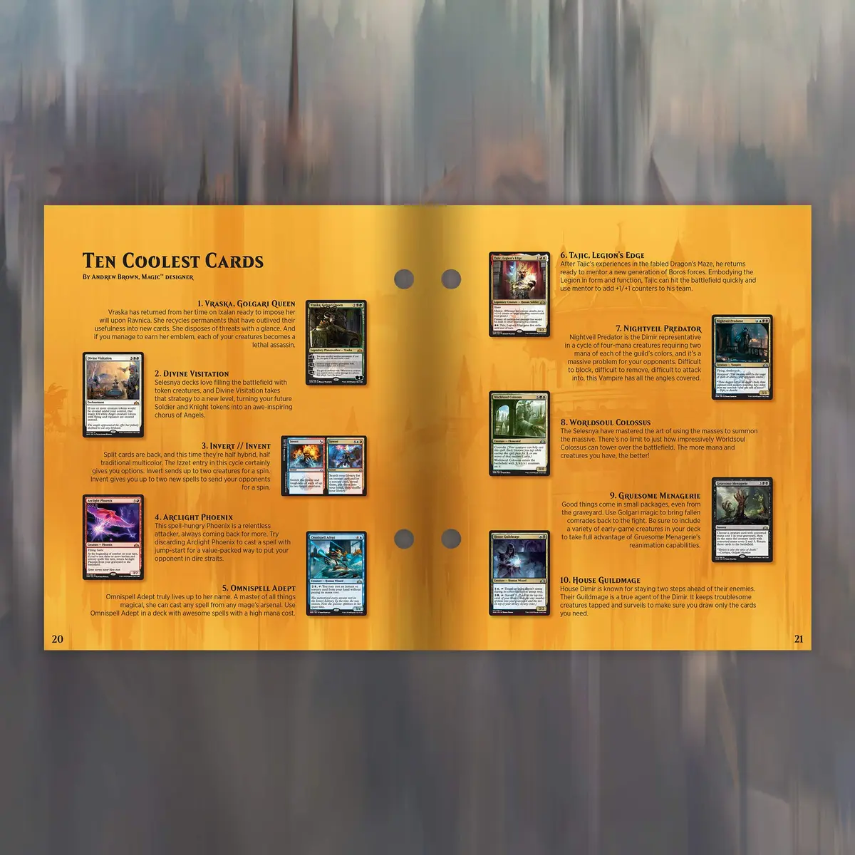 Magic: The Gathering Guilds of Ravnica Bundle | 10 Booster Packs + Land Cards (230 Cards) | Accessories - view 3