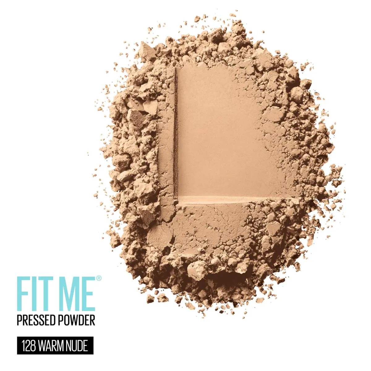 Maybelline Fit Me Matte + Poreless Pressed Powder Makeup Warm Nude 0.29 Oz (8.2g) | Allergy Tested, Non-Comedogenic - view 2