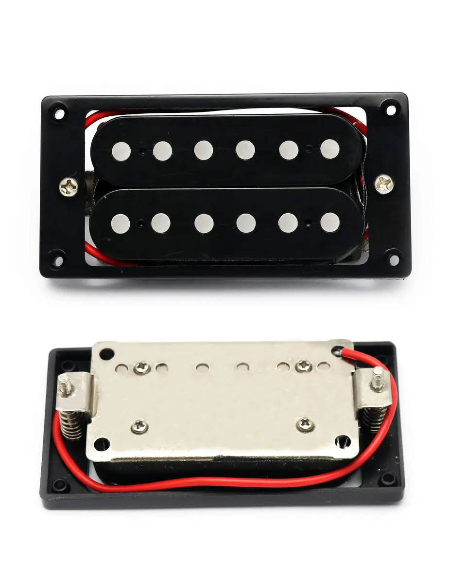 Metallor Double Coil Humbucker Pickup Set for Electric Guitar | Black Ceramic Magnet, 15.05K/15.3K DC Resistance - view 5