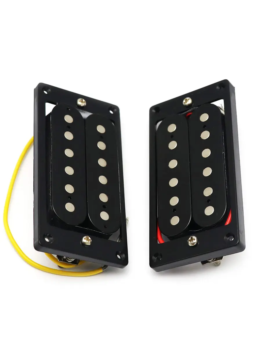 Metallor Double Coil Humbucker Pickup Set for Electric Guitar | Black Ceramic Magnet, 15.05K/15.3K DC Resistance - view 7