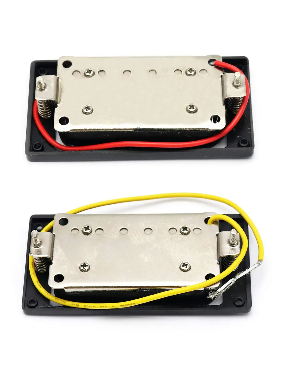 Metallor Double Coil Humbucker Pickup Set for Electric Guitar | Black Ceramic Magnet, 15.05K/15.3K DC Resistance - view 2