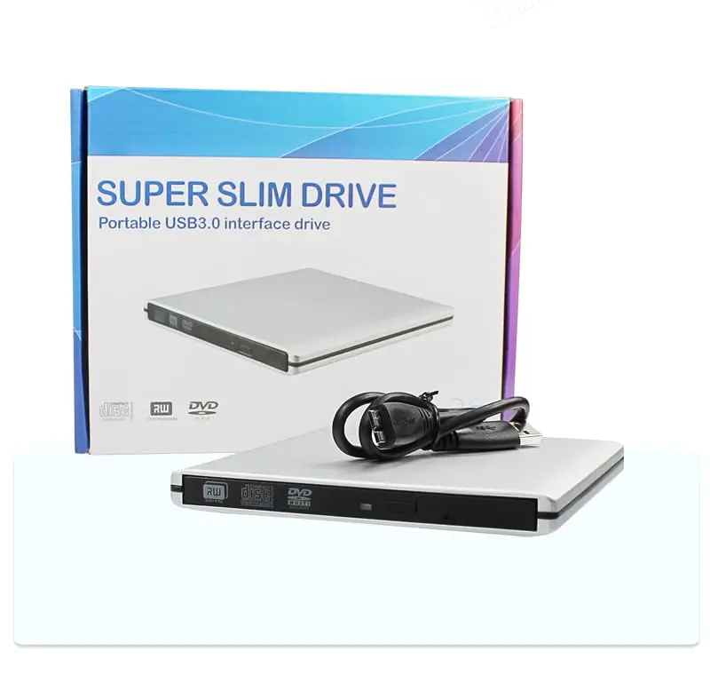 Y-NX Optical Disc Drive USB C & USB 3.0 Blu-ray Player 15x14.2x1.4cm | Supports 3D Blu-ray, DVD & CD (70-120c) - view 7