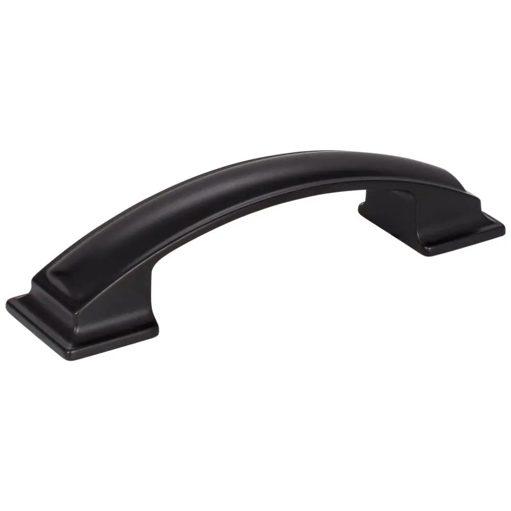 Jeffrey Alexander Annadale 96 mm Center-to-Center Bar Pull, Matte Black 435-96MB | Bold Handle for Cabinets & Furniture - main product image