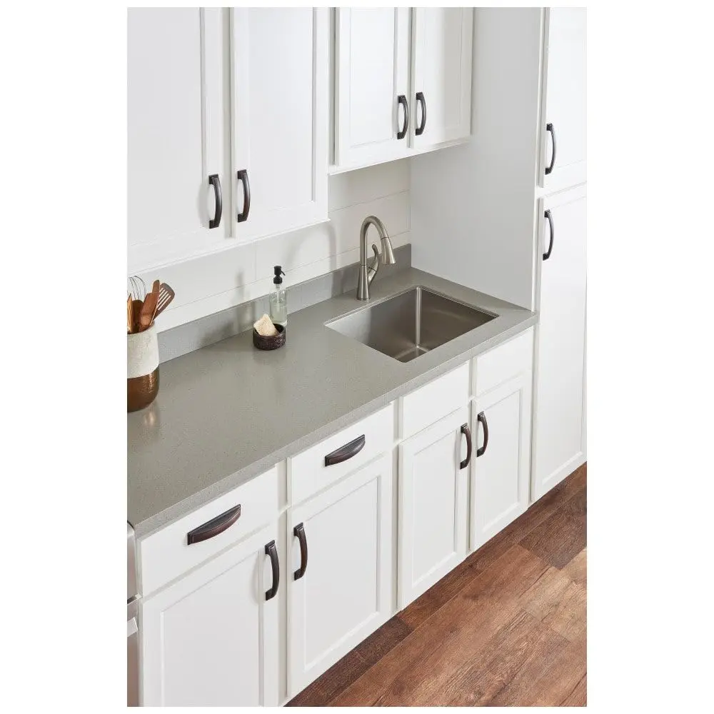 Jeffrey Alexander Annadale 96 mm Center-to-Center Bar Pull, Matte Black 435-96MB | Bold Handle for Cabinets & Furniture - view 5