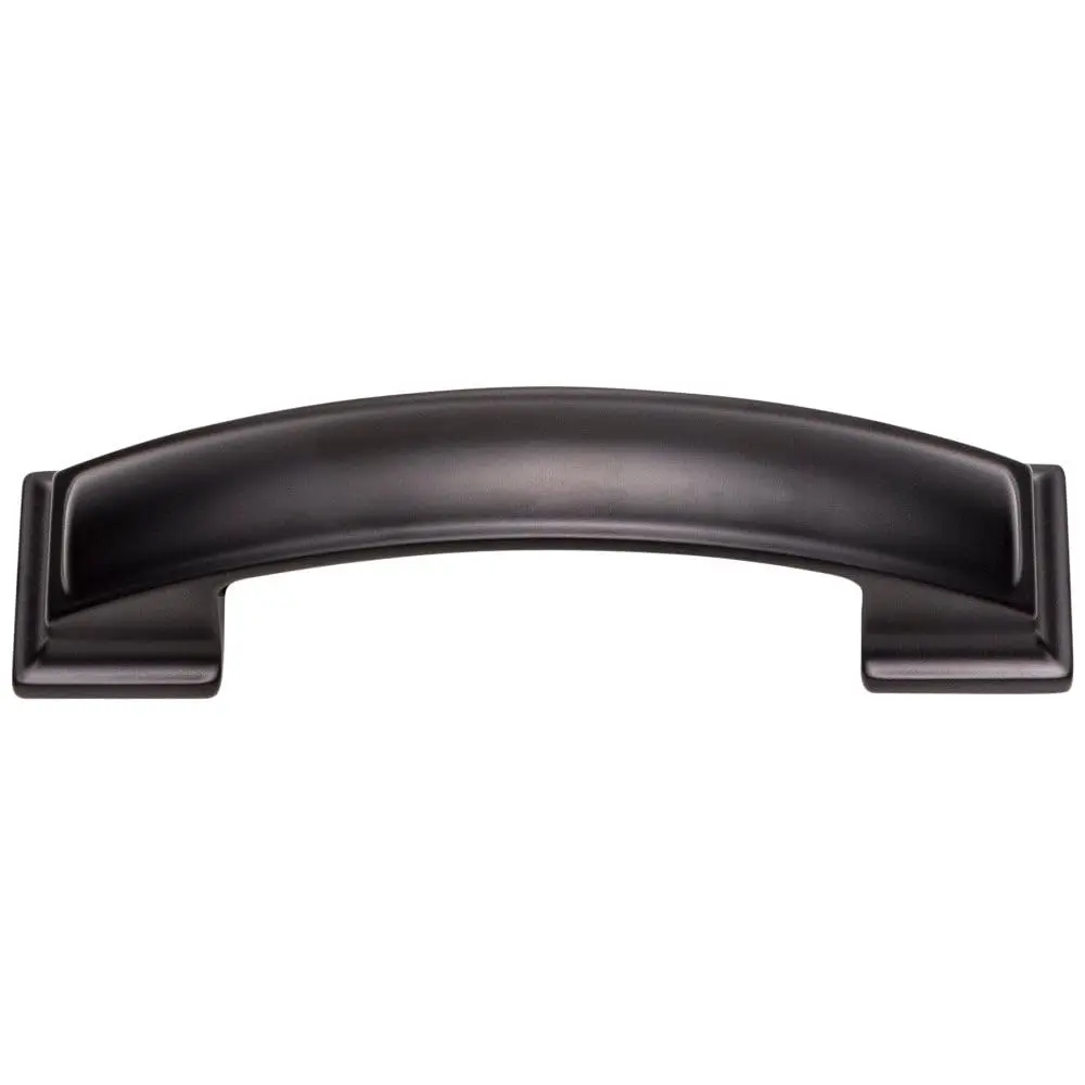 Jeffrey Alexander Annadale 96 mm Center-to-Center Bar Pull, Matte Black 435-96MB | Bold Handle for Cabinets & Furniture - view 3