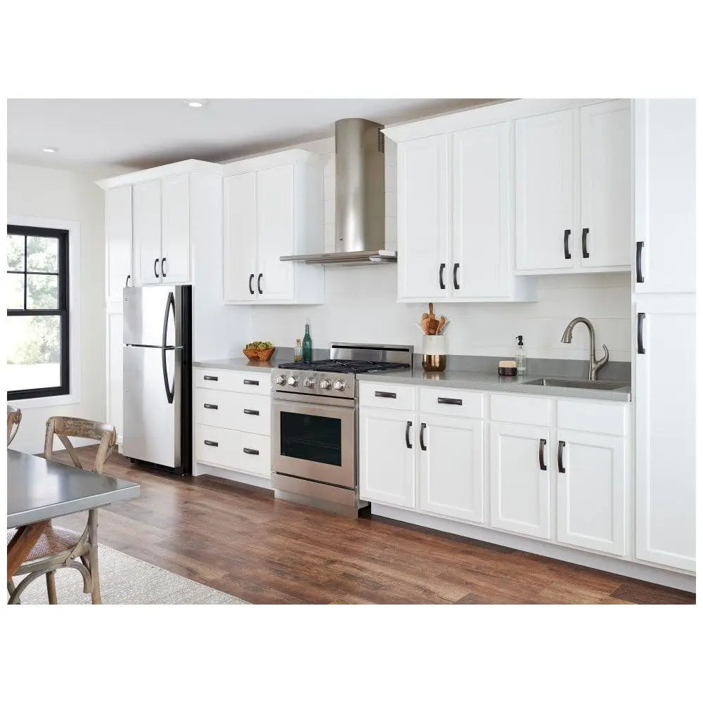Jeffrey Alexander Annadale 96 mm Center-to-Center Bar Pull, Matte Black 435-96MB | Bold Handle for Cabinets & Furniture - view 4