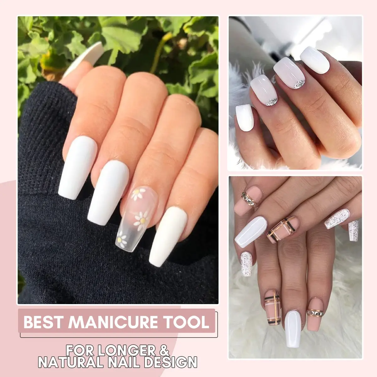 Makartt White Poly Nail Gel 50ML (1.7 Fl Oz) | Professional Gel Builder for Nail Art - view 8