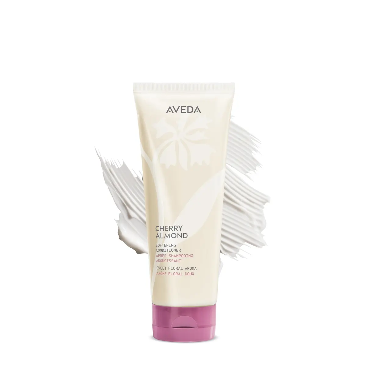 AVEDA Cherry Almond Softening Conditioner 6.7 Fl Oz | Naturally Derived, Silicone-Free for Normal to Dry Hair - main product image