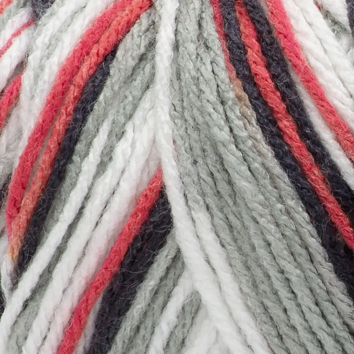 Red Heart Super Saver Pooling Haute Pooling Yarn 141g (5oz) | USA-Sourced Acrylic for Crafts - view 2