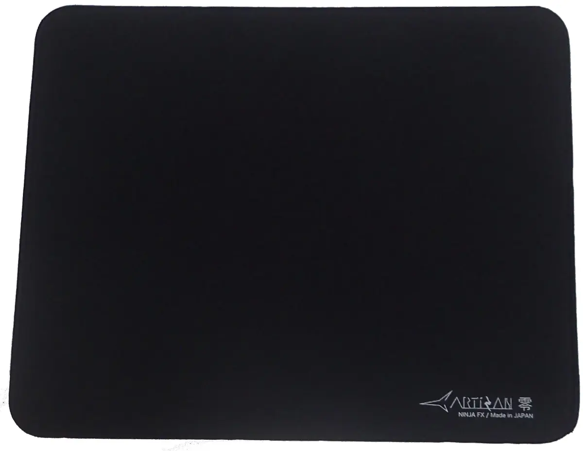 Artisan Zero Gaming Mouse Pad, Black XL 49cm x 42cm | Japan-Made Soft Surface for Precision Gaming - main product image