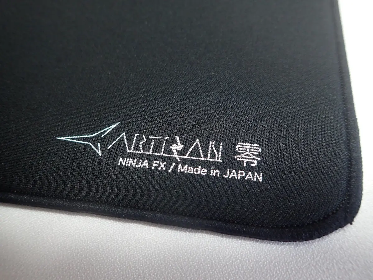 Artisan Zero Gaming Mouse Pad, Black XL 49cm x 42cm | Japan-Made Soft Surface for Precision Gaming - view 2