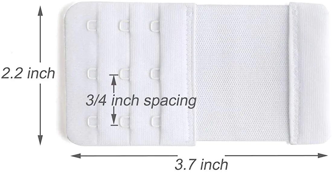 YARBAR Bra Extender 3 Hook Pack of 3 | Comfortable & Adjustable for Women - view 3